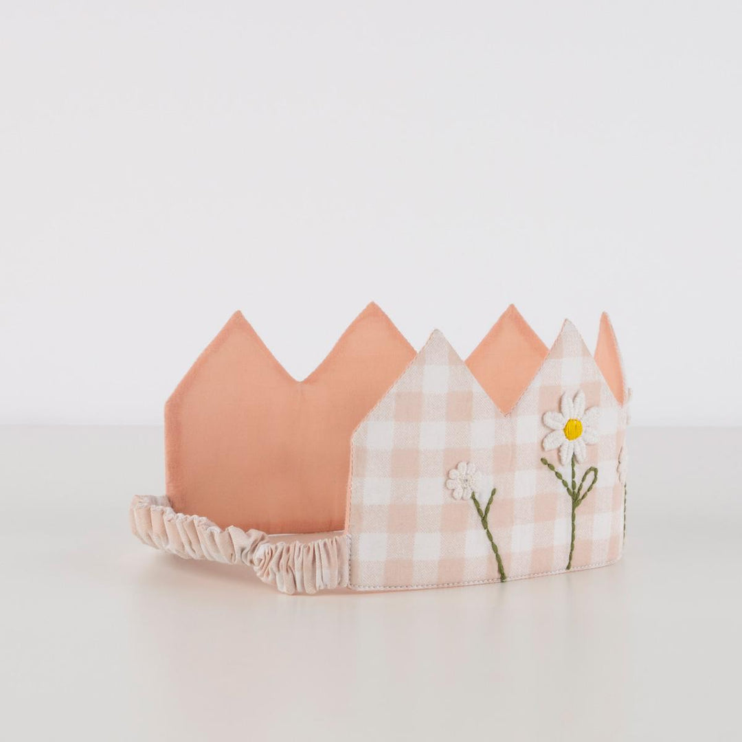 Gingham Party Crown Party Hats Gingham Party Crown
