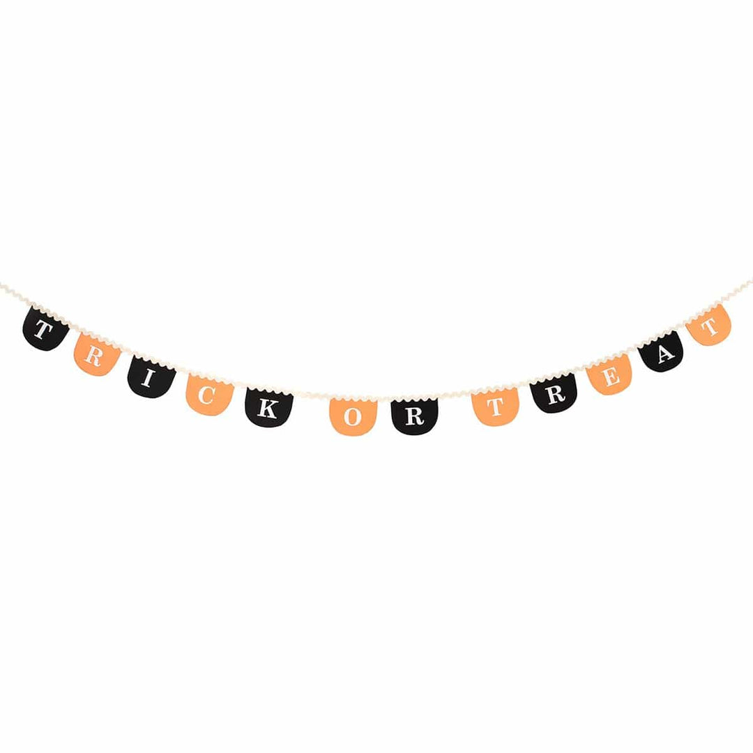 Trick Or Treat Fabric Party Garland