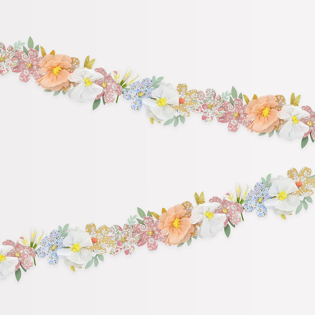 Meri Meri x Liberty Paper Flower Party Garland
