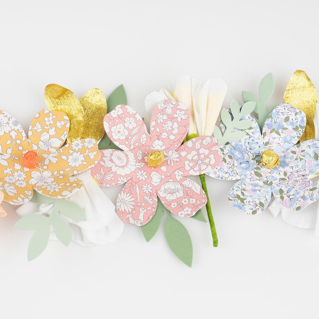Meri Meri x Liberty Paper Flower Party Garland