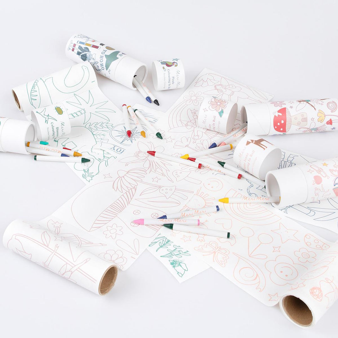 Pirate Colouring Roll