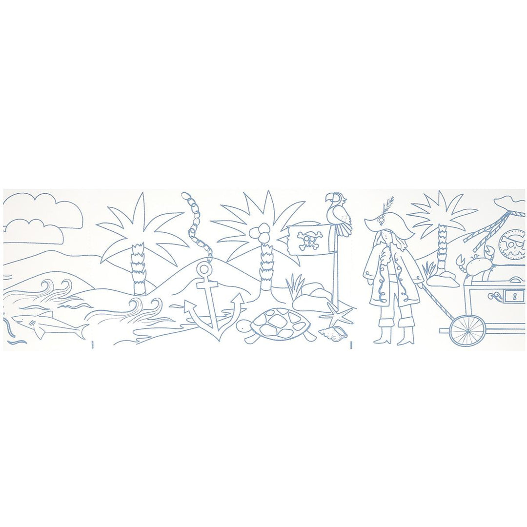 Pirate Colouring Roll
