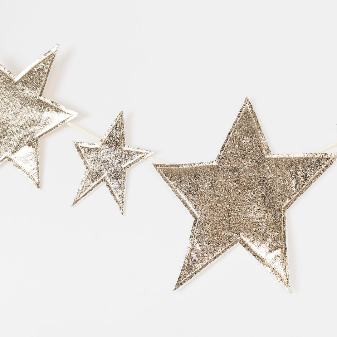 Fabric Star Party Garland