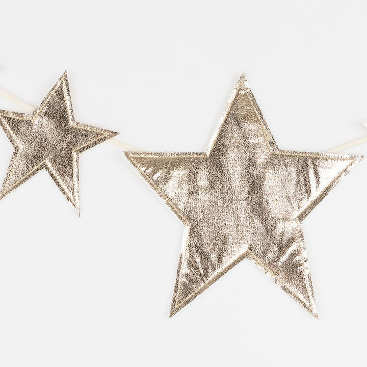 Fabric Star Party Garland