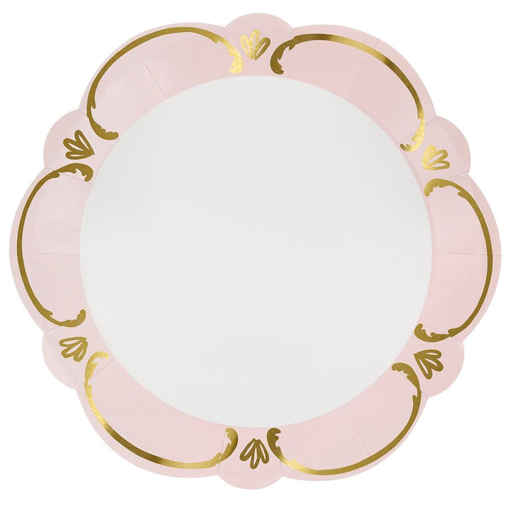 Rococo Pastel Dinner Party Plates x 8 | Meri Meri party plates Rococo Pastel Dinner Party Plates x 8