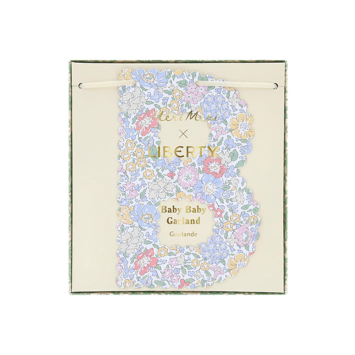 Meri Meri x Liberty Baby Party Garland