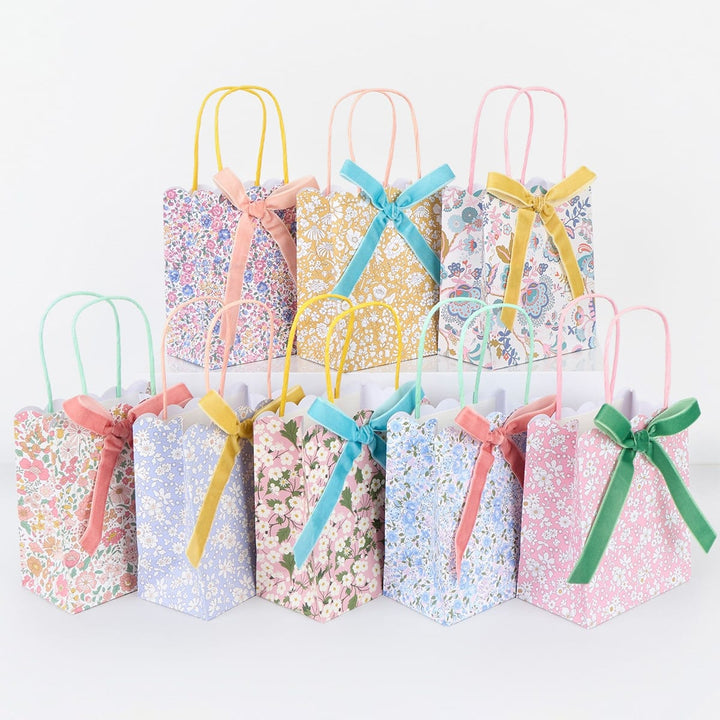 Liberty Print Luxury Party Bags x 8