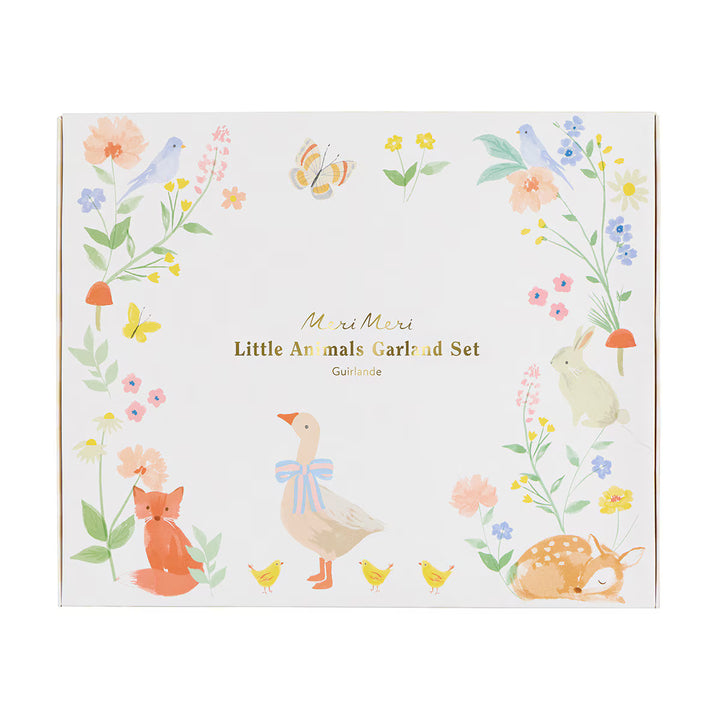 Little Animals Party Garland Set