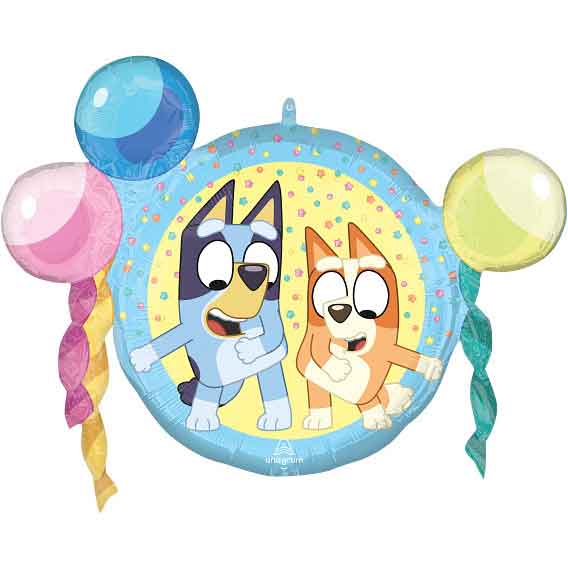 Bluey Roly Polies Foil Balloon