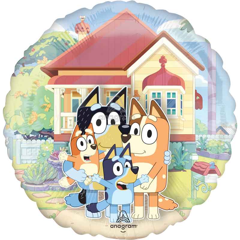 Bluey Panoramic Foil Balloon 19 Inch