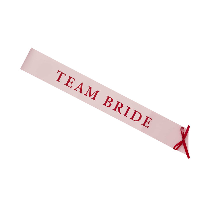 5 Pack Team Bride Sashes - Hen Party Supplies UK Party Accessories 5 Pack Team Bride Sashes