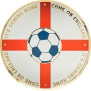 8pk Come On England Foiled Paper Plates party plates 8pk Come On England Foiled Paper Plates Default