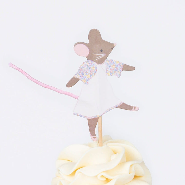 Animal Friends Cupcake Kit x 24 Toppers - Meri Meri Party Supplies Cake Toppers Animal Friends Cupcake Kit x 24 Toppers