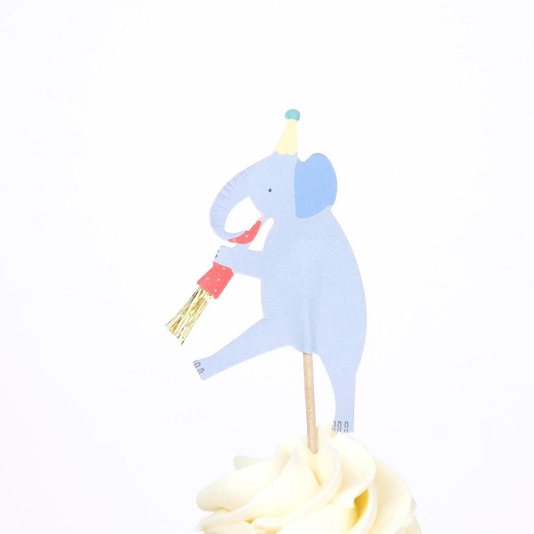 Animal Parade Cupcake Kit x 24 | Cake Decorating UK Cake Decorating Supplies Animal Parade Cupcake Kit x 24 toppers