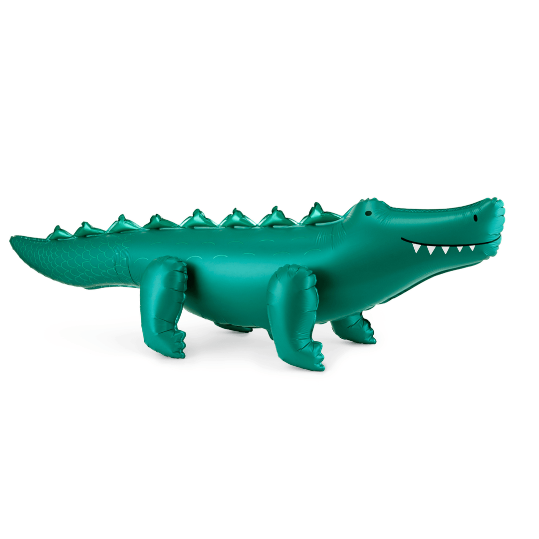 Animal Parade Party Character Cups x 8 - Meri Meri Safari Party Supplies Foil Balloon Crocodile Standing Foil Balloon - 50 inch