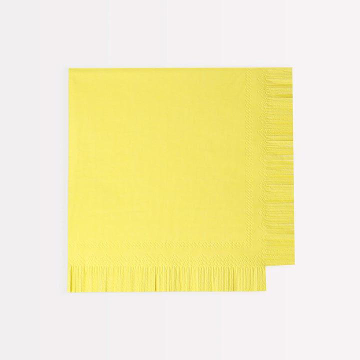 Assorted Bright Large Party Napkins x 16 | Meri Meri party napkins Assorted Bright Large Party Napkins x 16