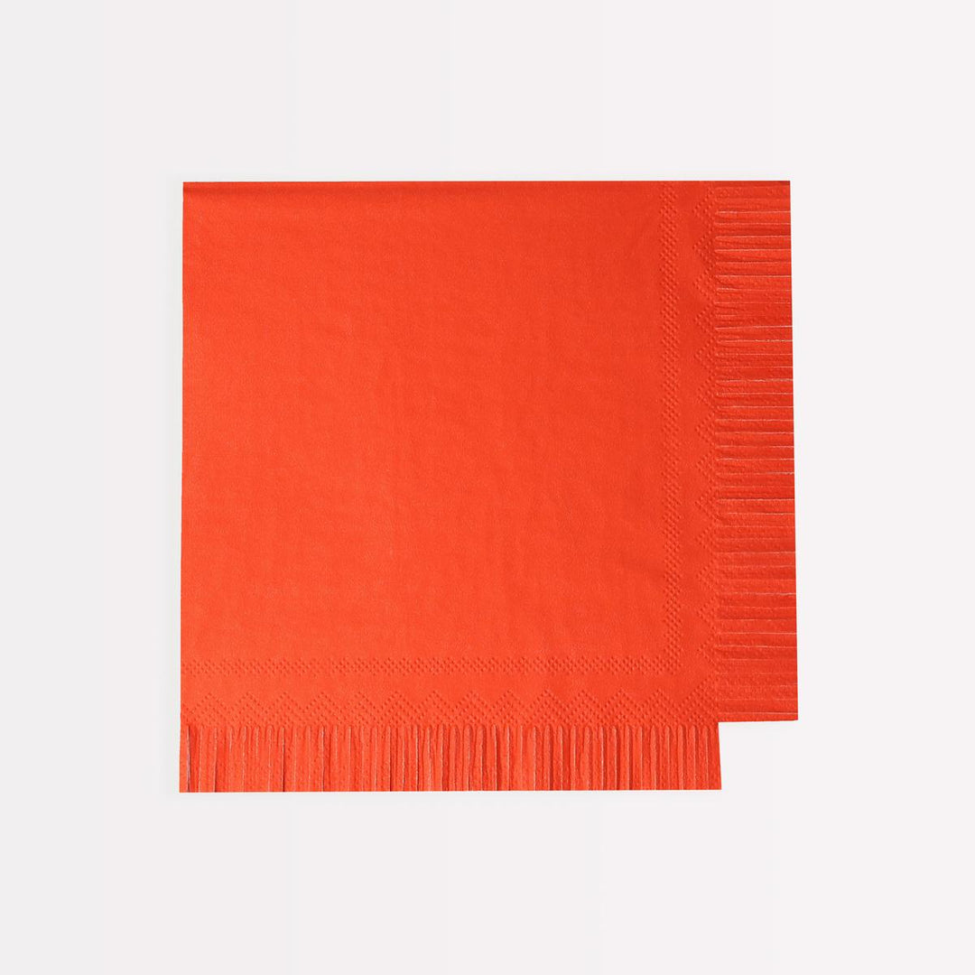 Assorted Bright Large Party Napkins x 16 | Meri Meri party napkins Assorted Bright Large Party Napkins x 16