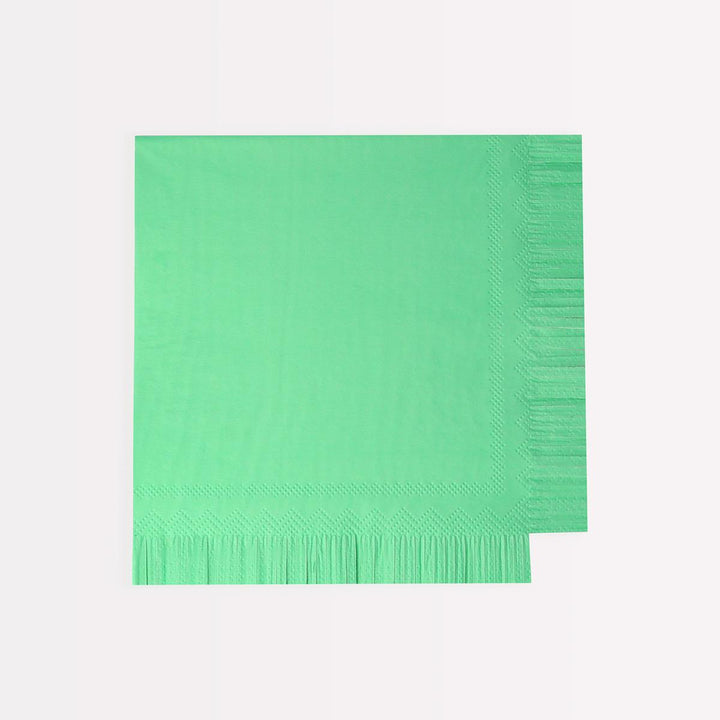 Assorted Bright Large Party Napkins x 16 | Meri Meri party napkins Assorted Bright Large Party Napkins x 16