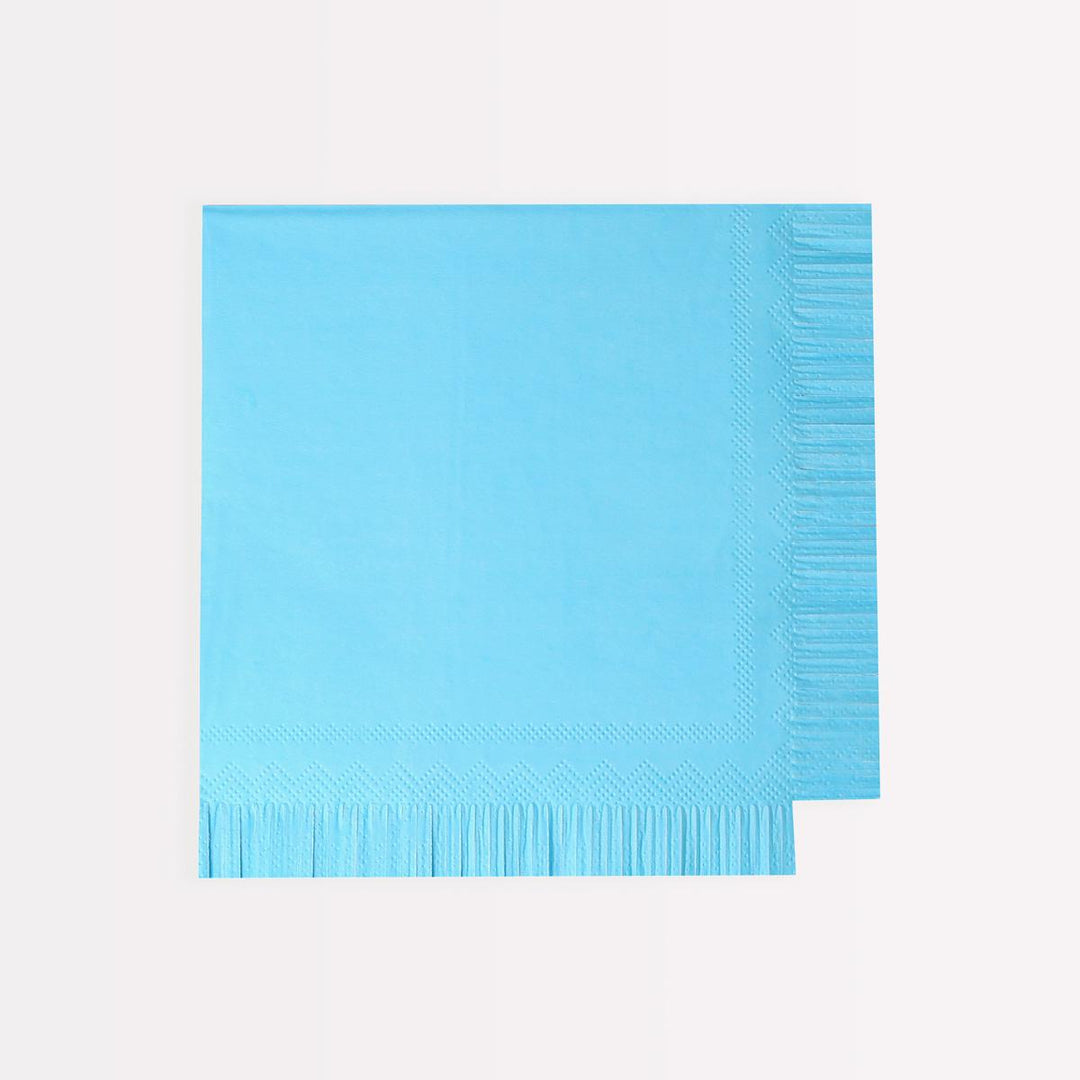 Assorted Bright Large Party Napkins x 16 | Meri Meri party napkins Assorted Bright Large Party Napkins x 16