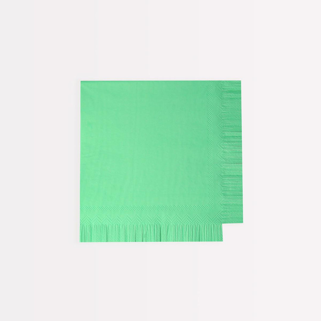 Assorted Bright Small Party Napkins x 16 | Meri Meri party napkins Assorted Bright Small Party Napkins x 16