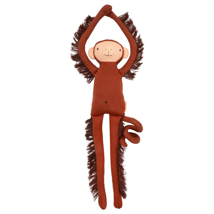 Baboo Monkey Large Knitted Toy | Meri Meri Soft Toys Baboo Monkey Large Knitted Toy