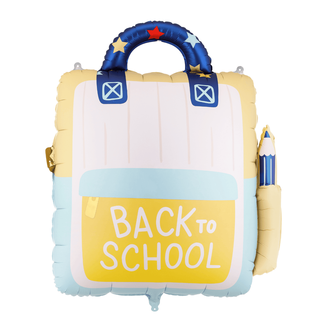 Back to School Backpack Foil Balloon (32 inch) Foil Balloon Back to School Backpack Foil Balloon (32 inch)