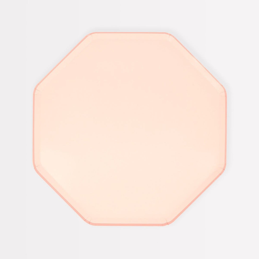 Ballet Slipper Pink Side Party Plates x 8 party plates Ballet Slipper Pink Side Party Plates x 8