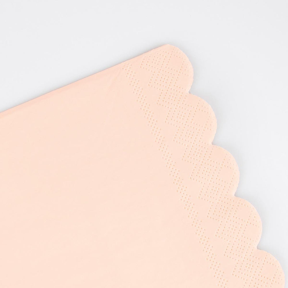 Ballet Slipper Pink Small Party Napkins x 16 party napkins Ballet Slipper Pink Small Party Napkins x 16