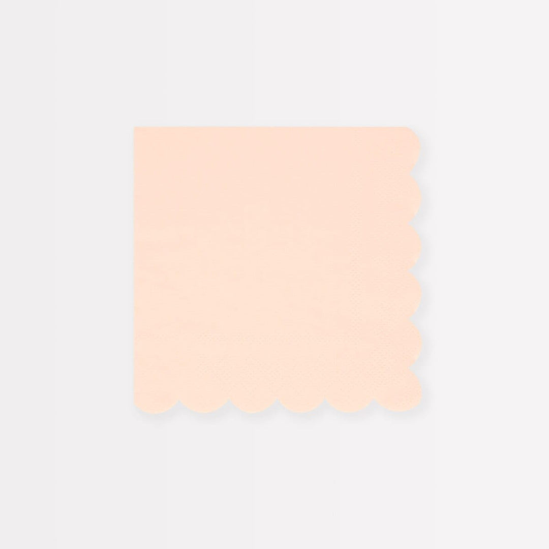 Ballet Slipper Pink Small Party Napkins x 16 party napkins Ballet Slipper Pink Small Party Napkins x 16