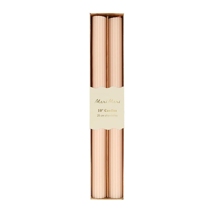 Ballet Slipper Pink Table Candles x 2 | Meri Meri Candle Ballet Slipper Pink Table Candles x 2