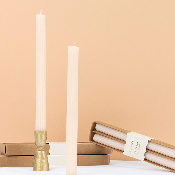 Ballet Slipper Pink Table Candles x 2 | Meri Meri Candle Ballet Slipper Pink Table Candles x 2