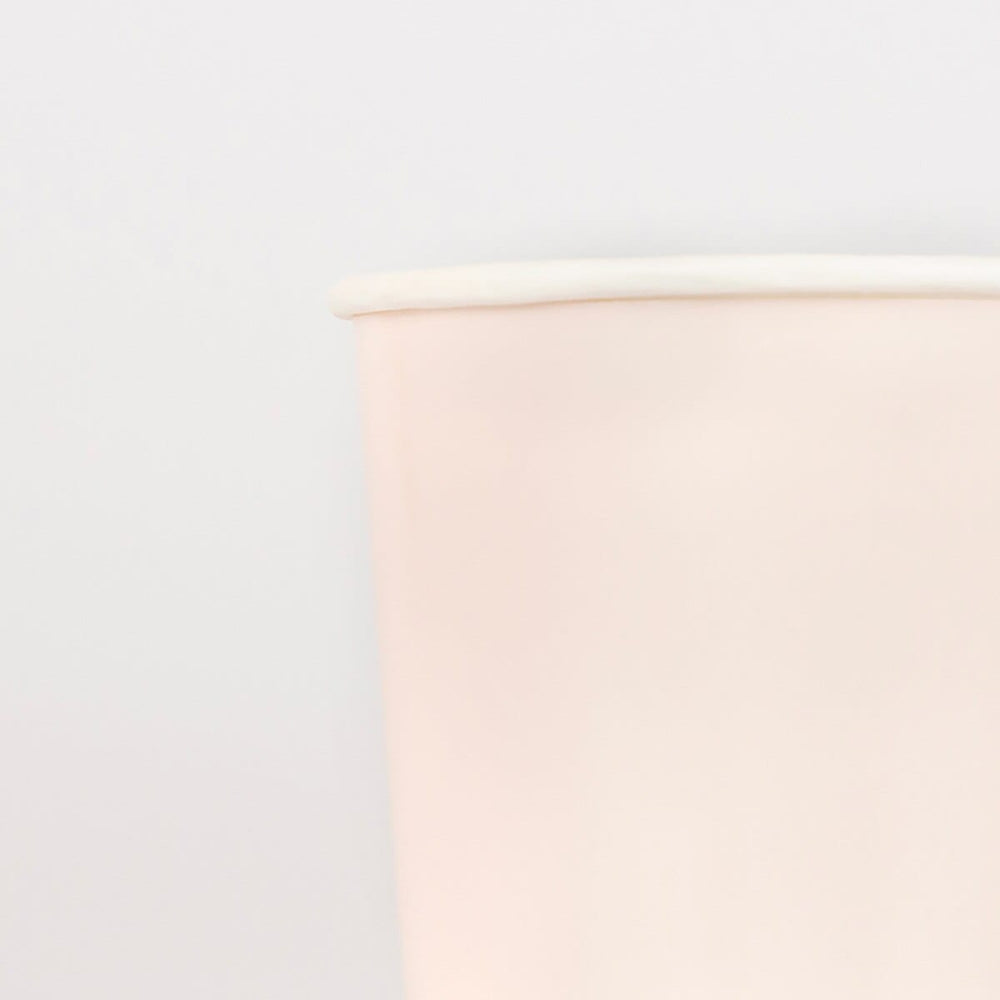 Ballet Slipper Pink Tumbler Party Cups x 8 | Meri Meri party cups Ballet Slipper Pink Tumbler Party Cups x 8