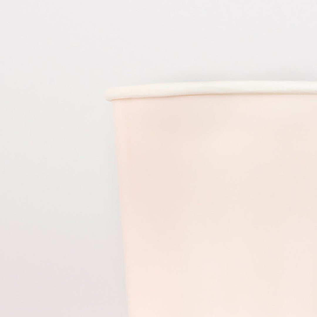 Ballet Slipper Pink Tumbler Party Cups x 8 | Meri Meri party cups Ballet Slipper Pink Tumbler Party Cups x 8