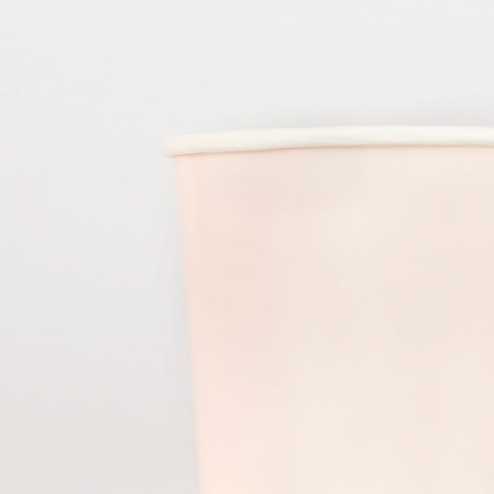 Ballet Slipper Pink Tumbler Party Cups x 8 | Meri Meri party cups Ballet Slipper Pink Tumbler Party Cups x 8
