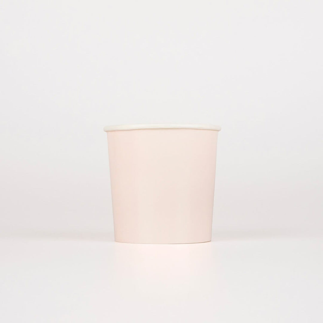 Ballet Slipper Pink Tumbler Party Cups x 8 | Meri Meri party cups Ballet Slipper Pink Tumbler Party Cups x 8