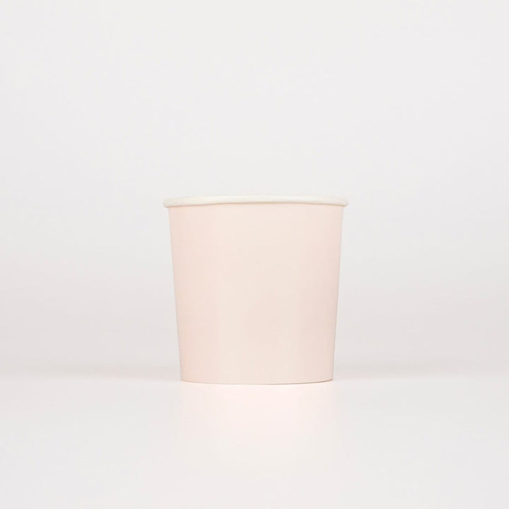 Ballet Slipper Pink Tumbler Party Cups x 8 | Meri Meri party cups Ballet Slipper Pink Tumbler Party Cups x 8