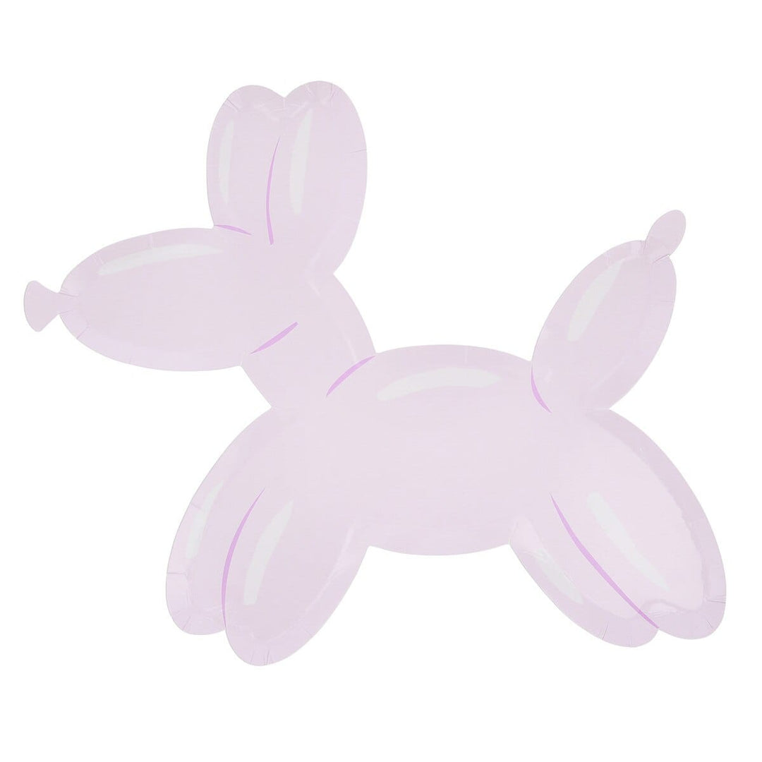 Balloon Dog Party Plates x 8 party plates Balloon Dog Party Plates x 8