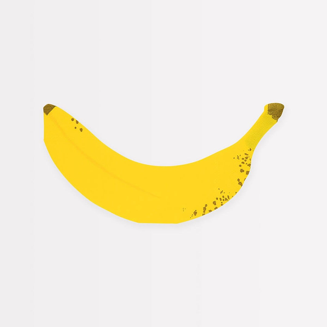 Banana Party Napkins x 16 | Meri Meri party napkins Banana Party Napkins x 16