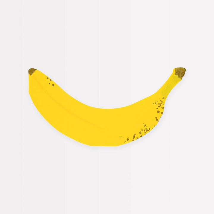 Banana Party Napkins x 16 | Meri Meri party napkins Banana Party Napkins x 16
