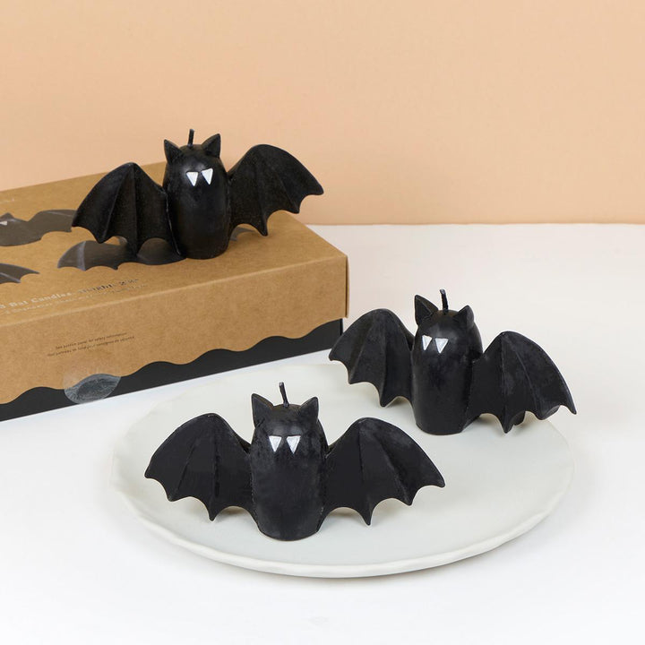 Bat Table Candles x 3 | Meri Meri Candle Bat Table Candles x 3
