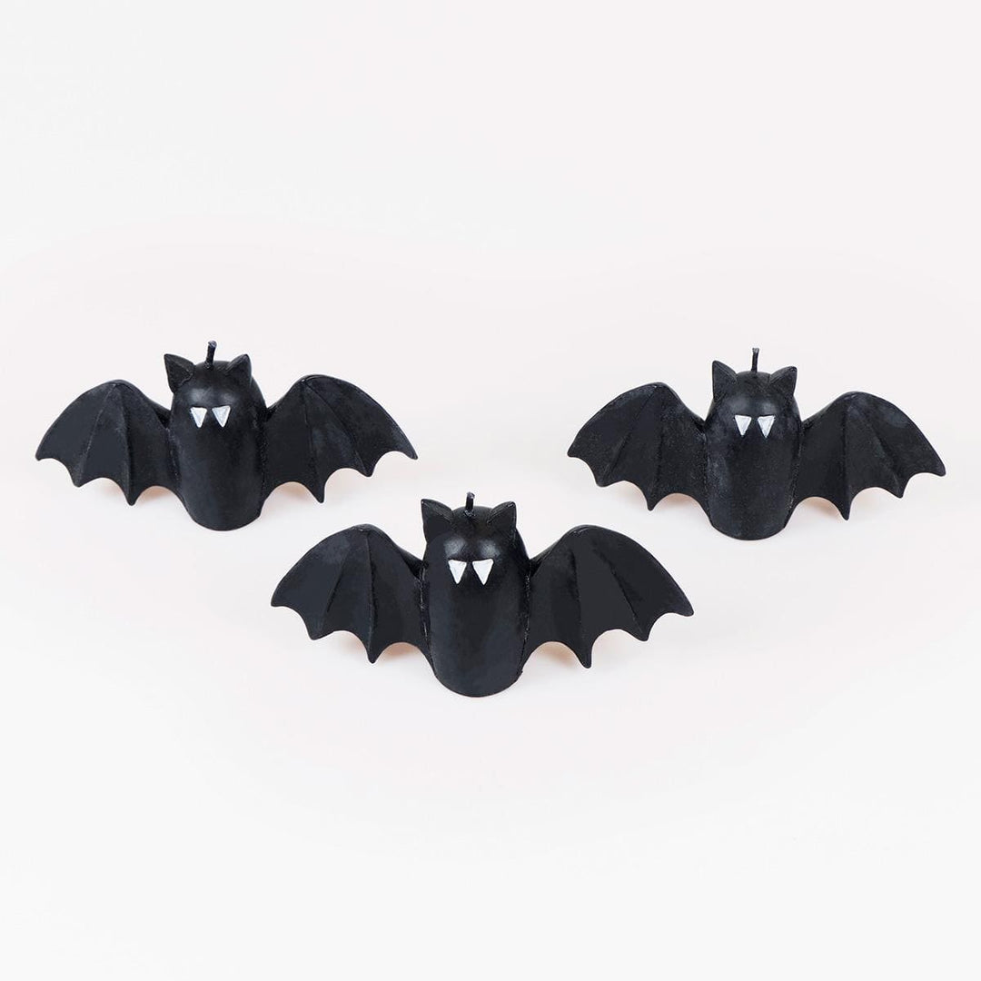 Bat Table Candles x 3 | Meri Meri Candle Bat Table Candles x 3