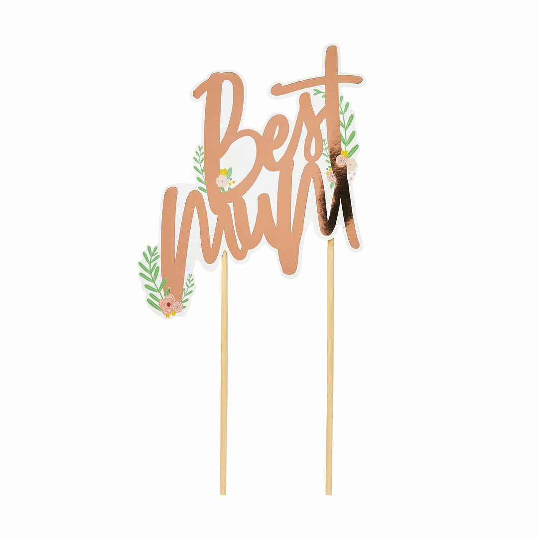 Best Mum Cake Topper | Mother&