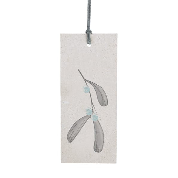 Bird &amp; Berry Christmas Gift Tag, Mistletoe | East of India Gift Tags East of India Bird &amp; Berry Christmas Gift Tag - Mistletoe