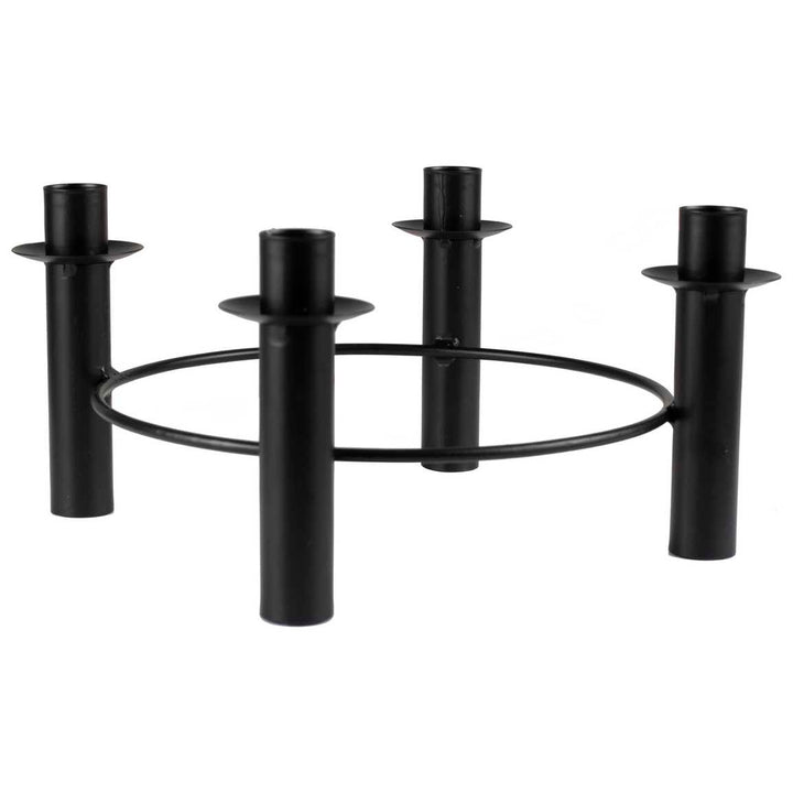 candle holder Black Candle Table Centrepiece
