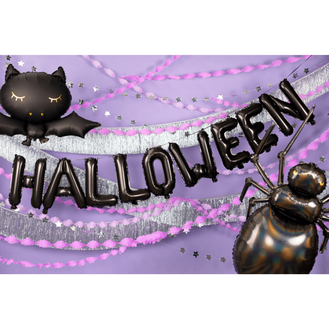 Black HALLOWEEN balloons - Halloween Party Decorations Balloon Kits Black HALLOWEEN balloons