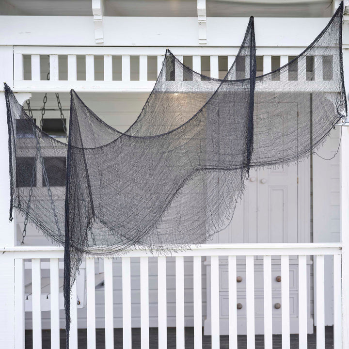 Hanging Decoration Black Halloween Spiderweb cloth decoration