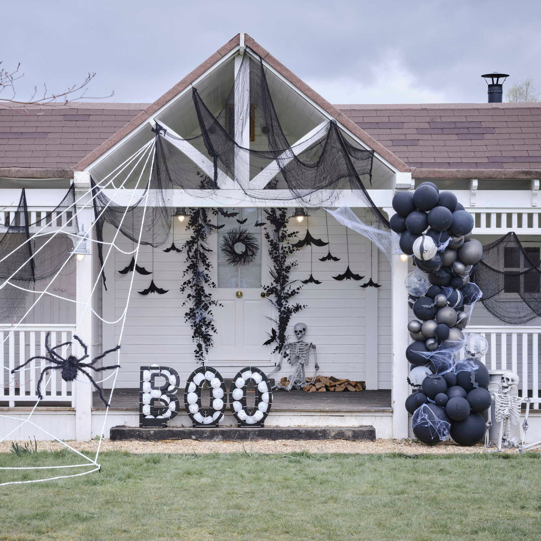 Hanging Decoration Black Halloween Spiderweb cloth decoration