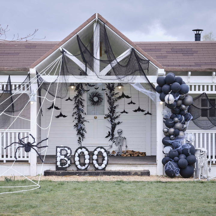 Hanging Decoration Black Halloween Spiderweb cloth decoration
