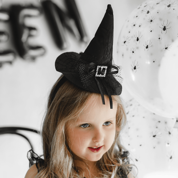 Black Witch Hat Headband - Child Size fancy dress Black Witch Hat Headband - Child Size