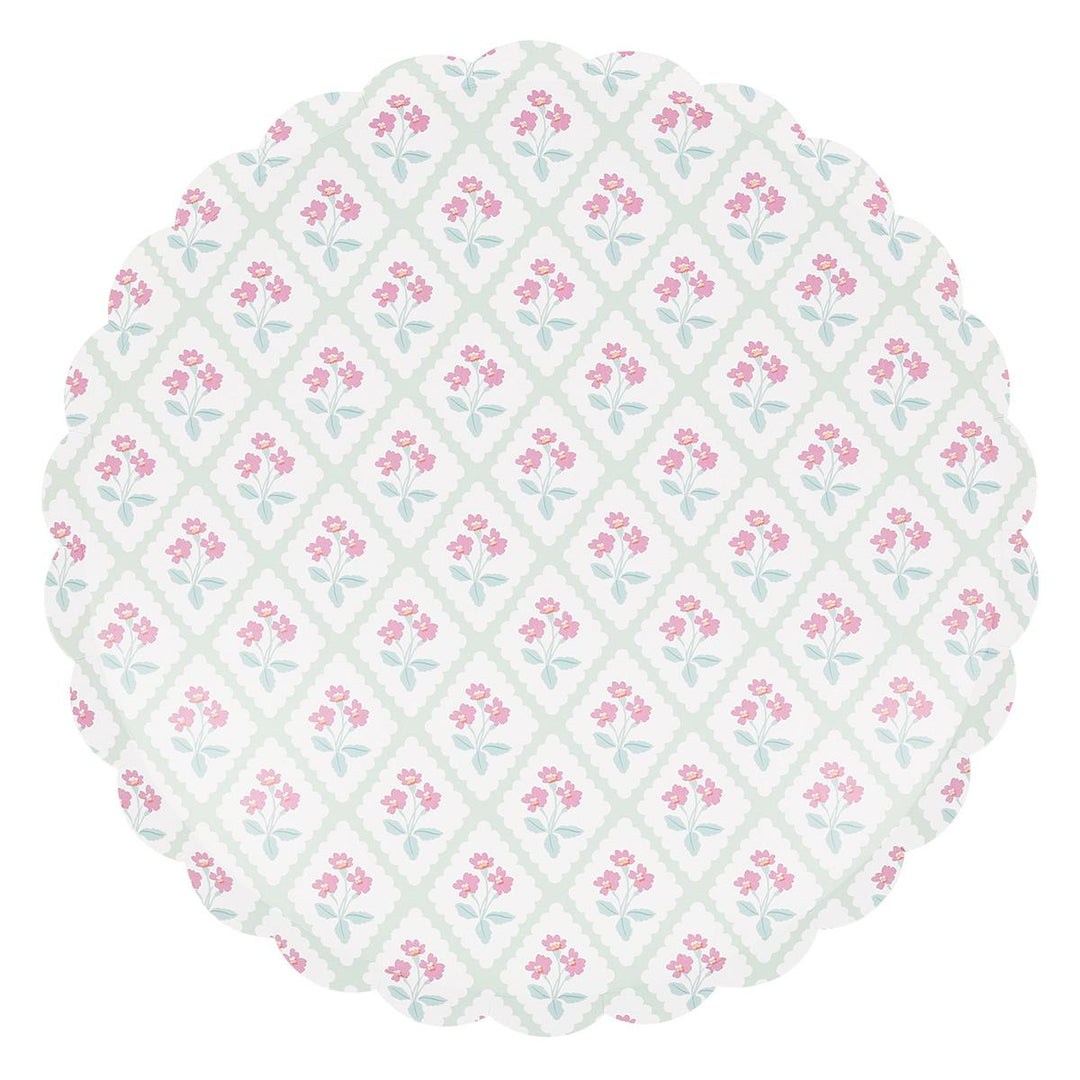 Bloomsbury Floral Dinner Party Plates x 8 | Meri Meri party plates Bloomsbury Floral Dinner Party Plates x 8